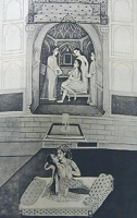 Индийские миниатюры XVI - XVIII вв артикул 8121d.
